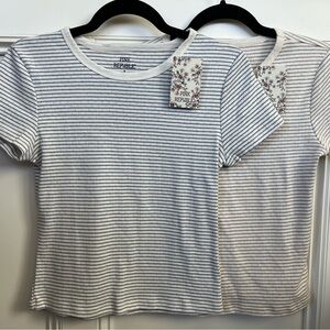 NWT PINK REPUBLIC (2) Cropped T-Shirt
